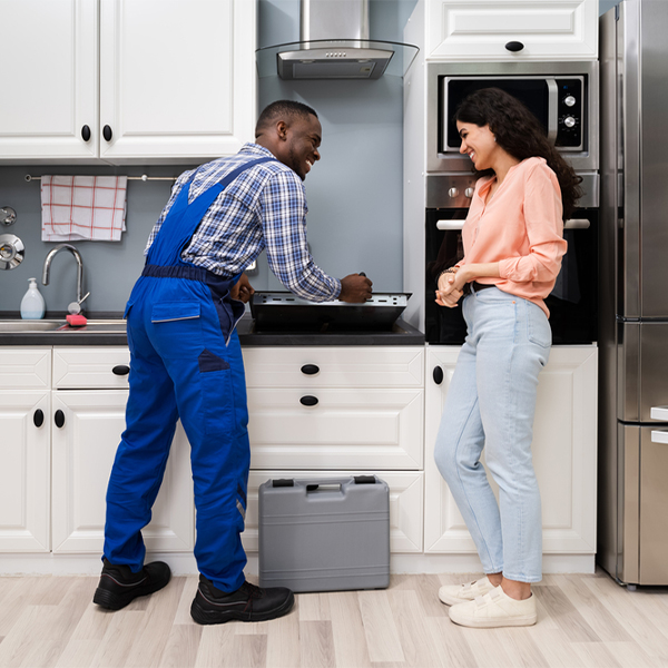 how long does it typically take to complete cooktop repair services in Galloway Ohio